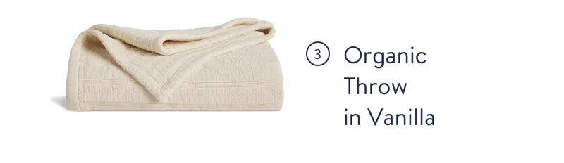 Organic throw