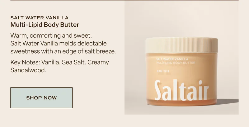 Salt Water Vanilla Body Butter