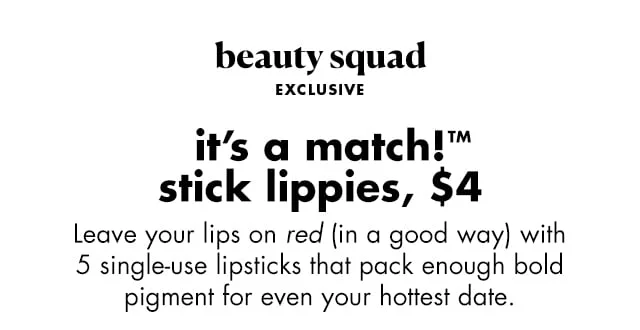 Leave your lips on red (in a good way) with 5 single-use lipsticks that pack enough bold pigment for even your hottest date Leave your lips on red (in a good way) with 5 single-use lipsticks that pack enough bold pigment for even your hottest date