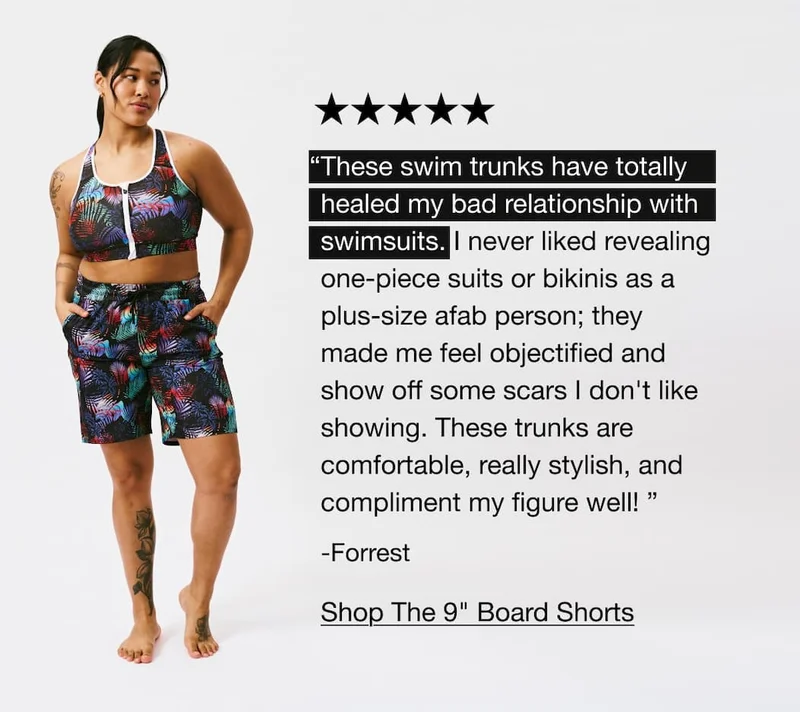 9" Board Shorts
