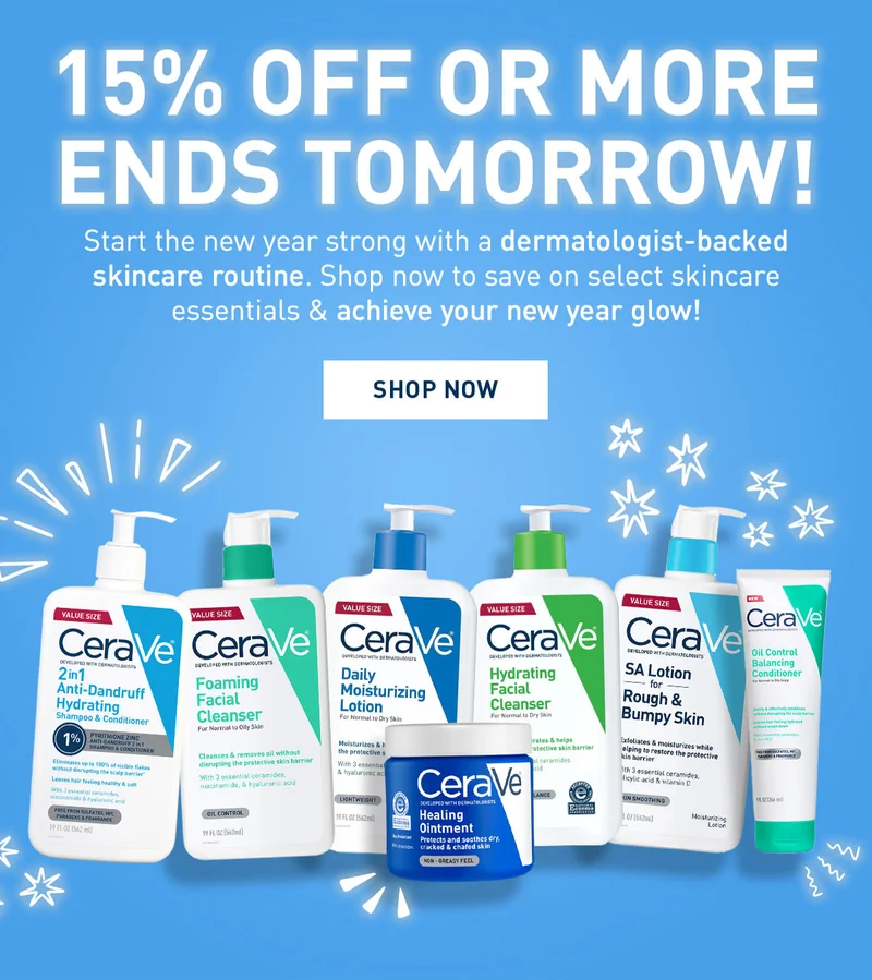 15% Off or More Ends Tomorrow!