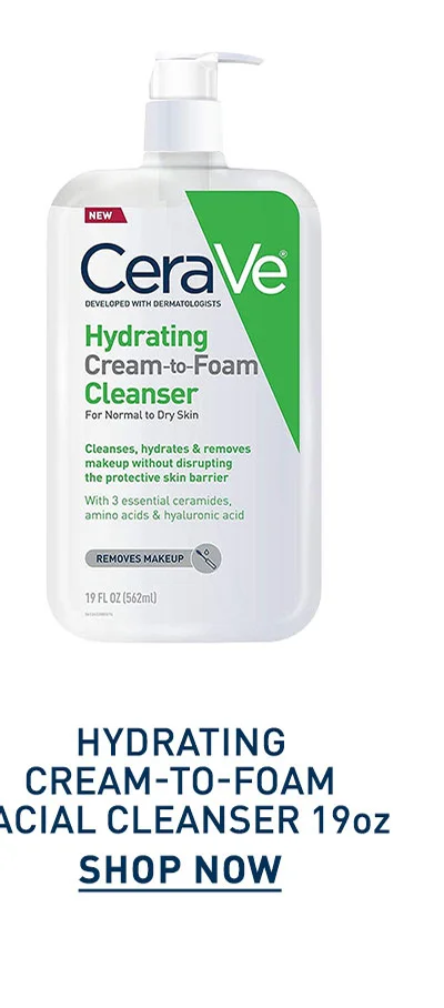 Hydrating Cream To Foam Cleanser