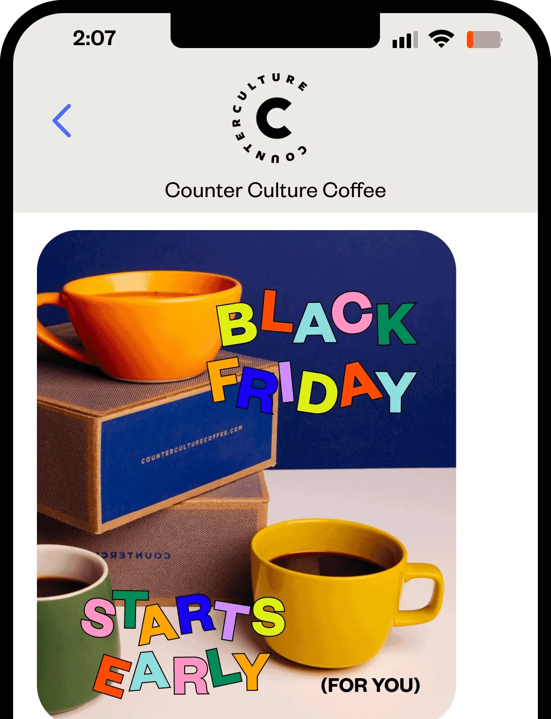 Black Friday Starts early (for you) Black Friday Starts early (for you)