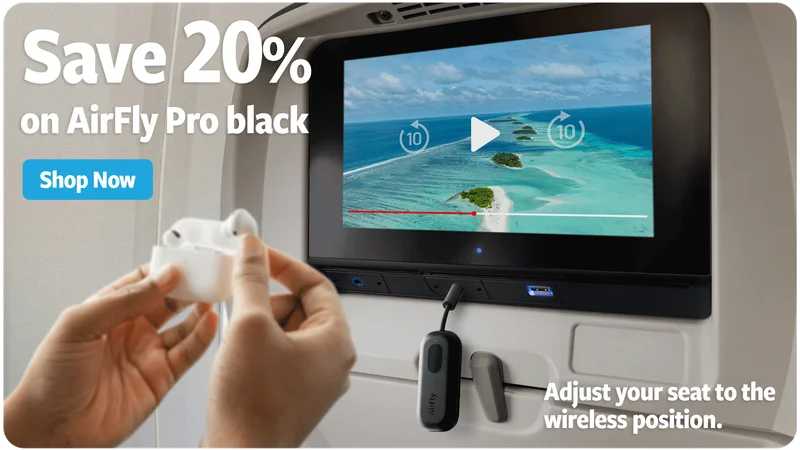 Save 20% on Twelve South AirFly Pro Black