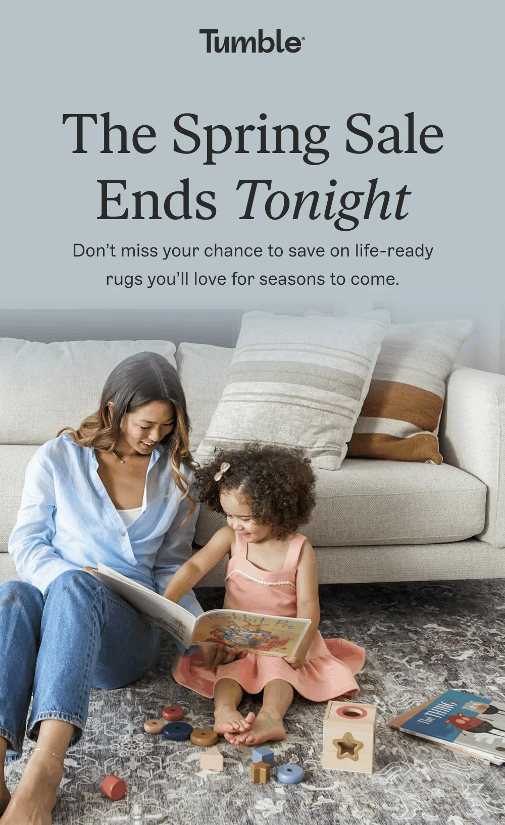 The Spring Sale Ends Tonight