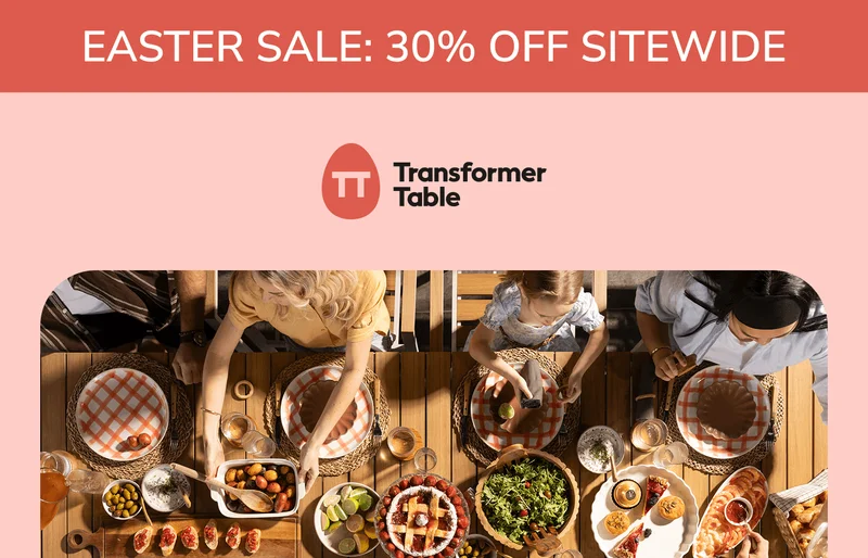 Easter Sale: 30% Off Sitewide
