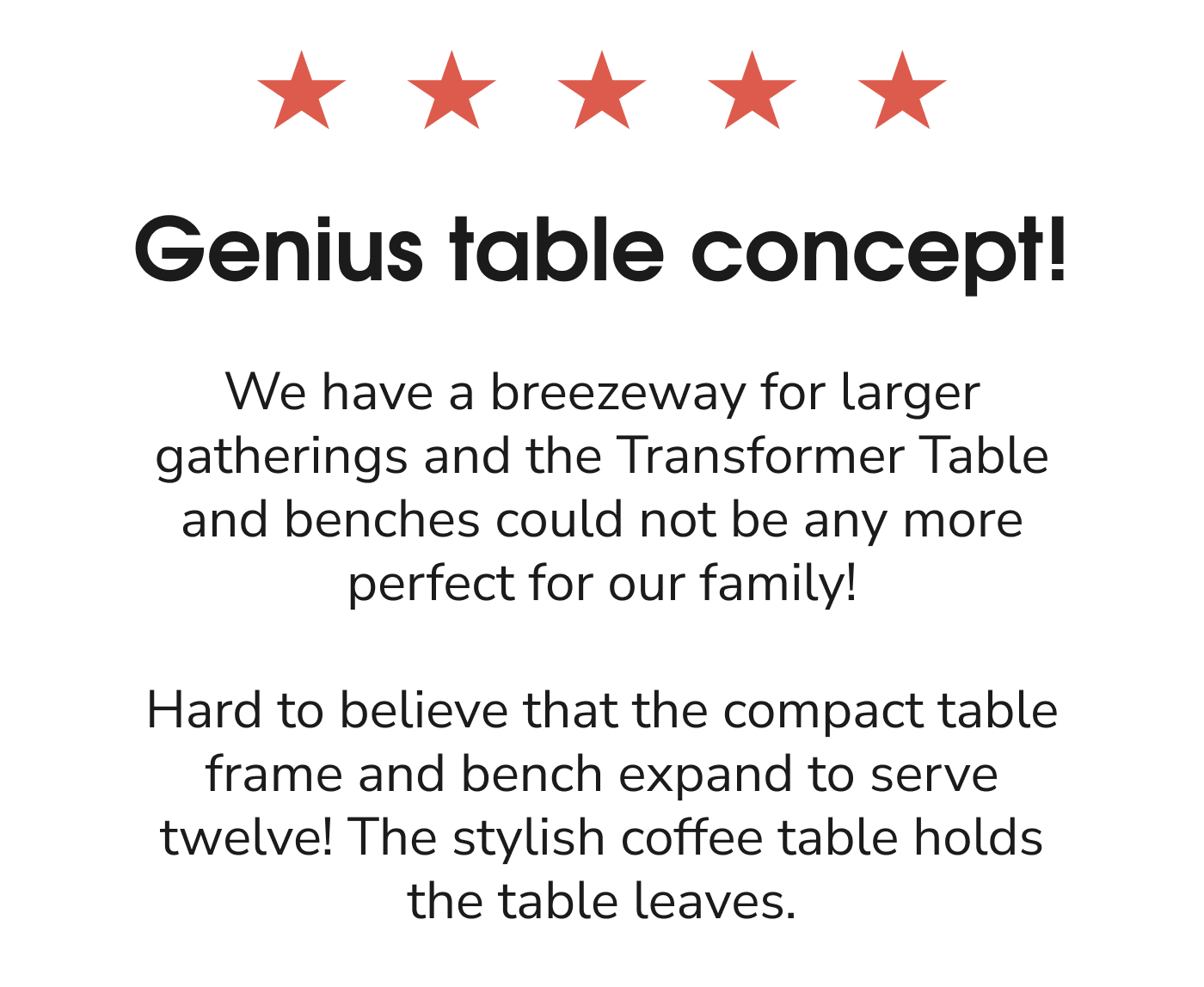 Genius Table Concept
