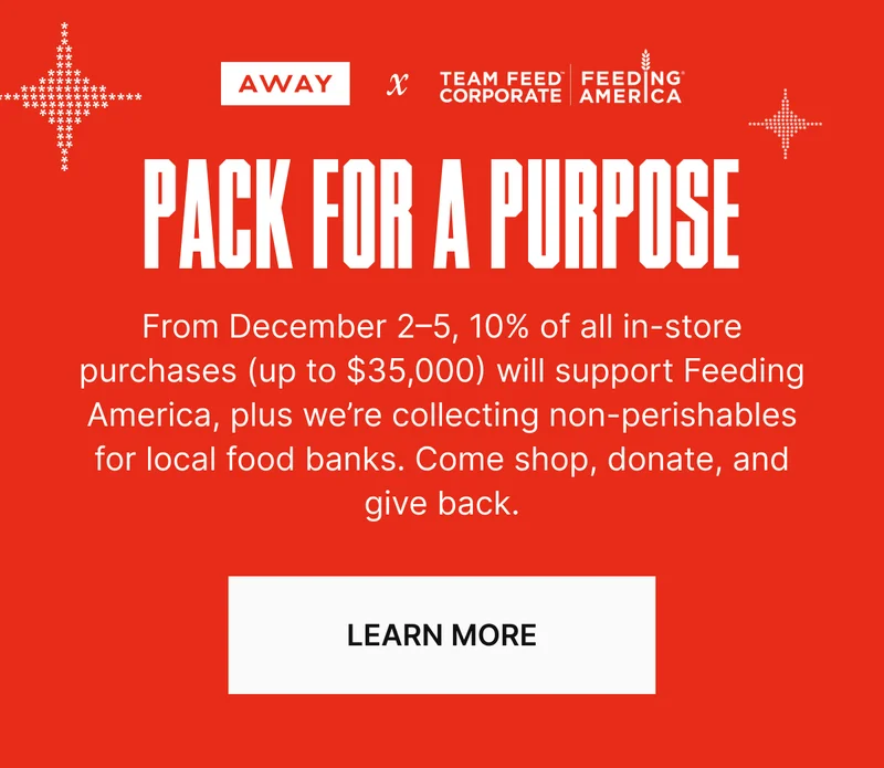 Pack for a purpose