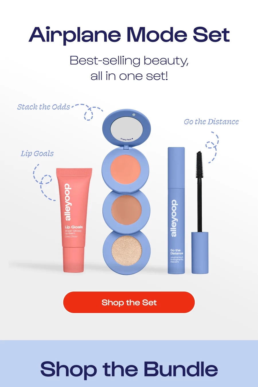 Airplane Mode Set - Best-selling beauty, all in one set.