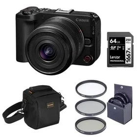 Canon EOS R50 V Mirrorless Camera with RF-S 14-30mm f/4-6.3 IS STM PZ Lens