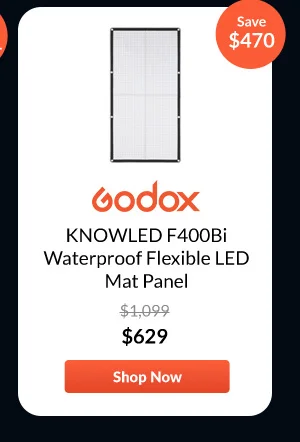 Godox KNOWLED F400Bi Waterproof Flexible LED Mat Panel