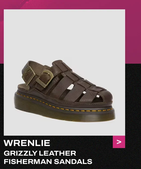 WRENLIE GRIZZLY LEATHER FISHERMAN SANDALS