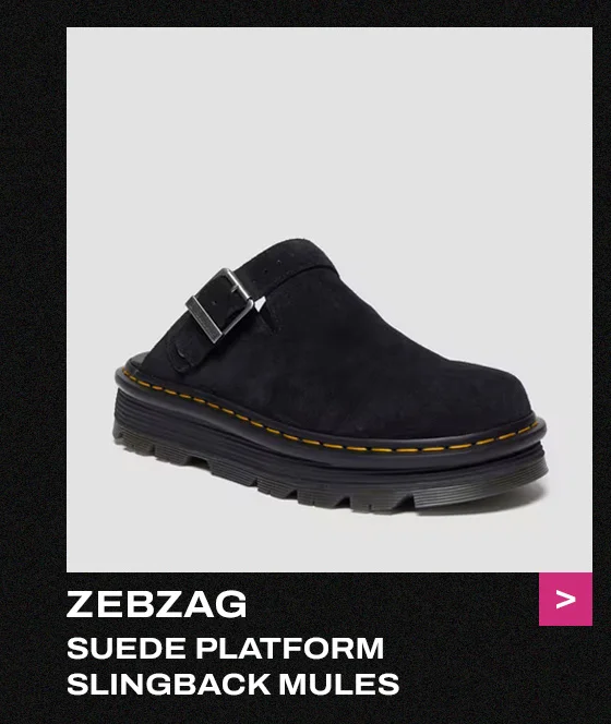 ZEBZAG SUEDE CASUAL SLINGBACK PLATFORM MULES