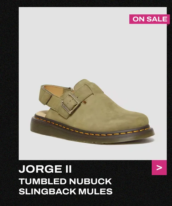 JORGE II TUMBLED NUBUCK LEATHER SLINGBACK MULES
