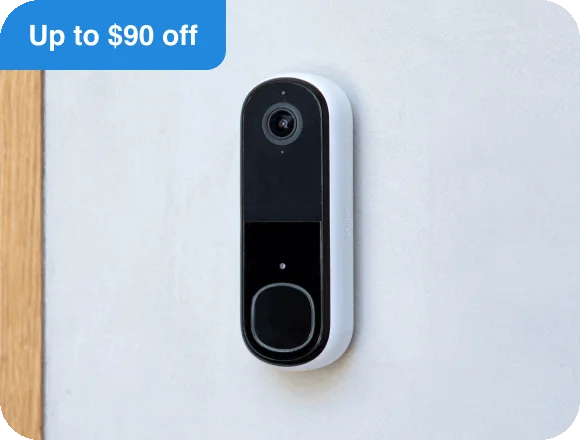 Up to $90 off. Arlo 2K Video Doorbell.