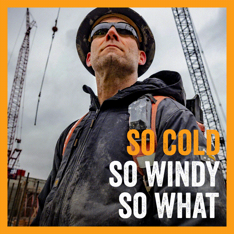 SO COLD SO WINDY SO WHAT