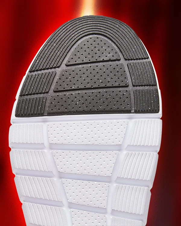 Zoned Rubber Outsole