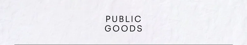 Public Goods