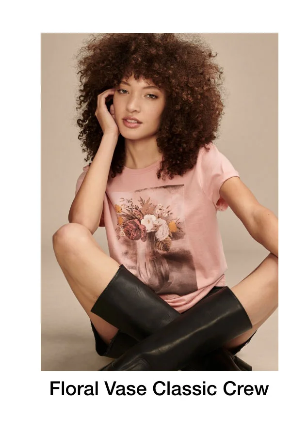 Floral Vase Classic Crew