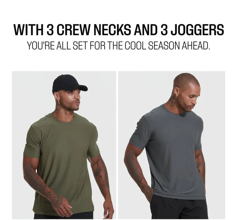 YOU'RE ALL SET FOR THE COOL SEASON AHEAD