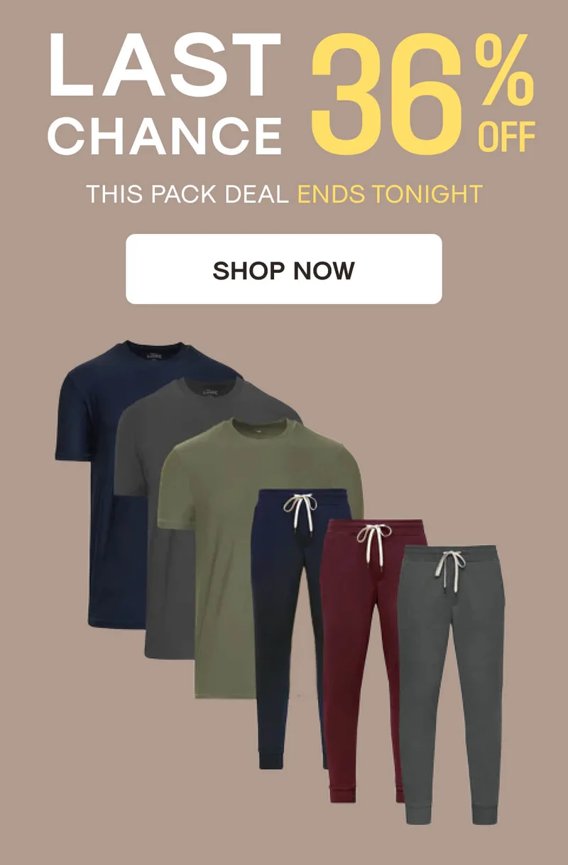 THIS PACK DEAL ENDS TONIGHT