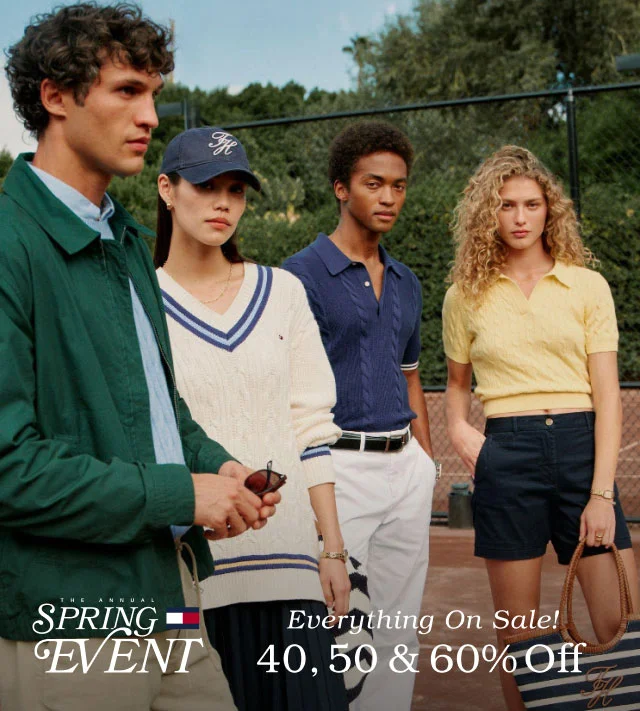 THE ANNUAL SPRING EVENT Everything On Sale! 40, 50 & 60% Off
