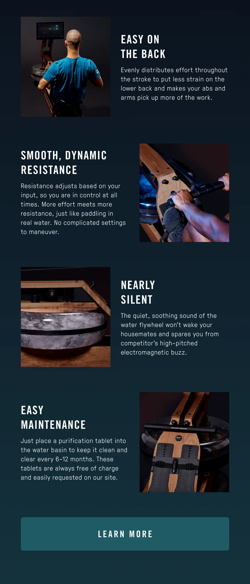 Why Water Rowing?