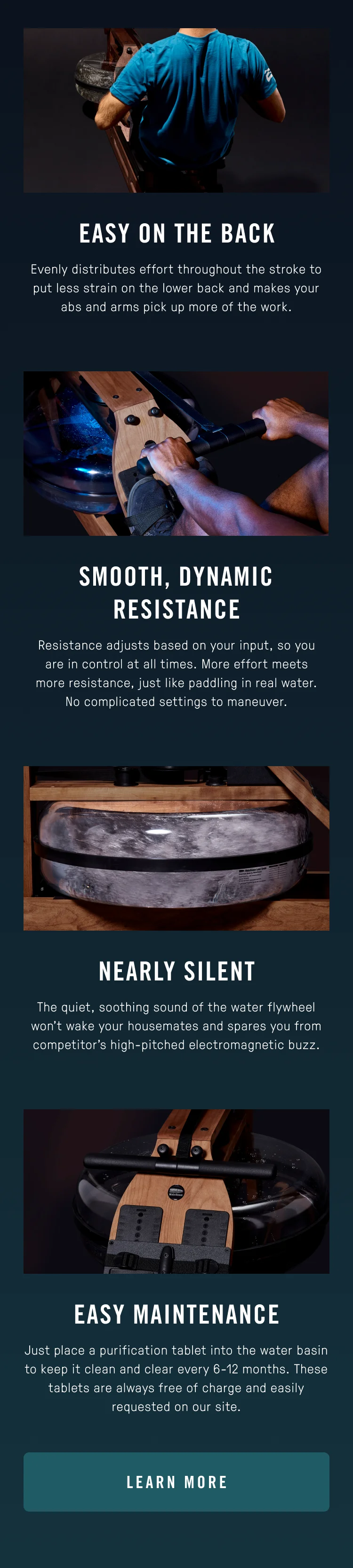 Why Water Rowing?