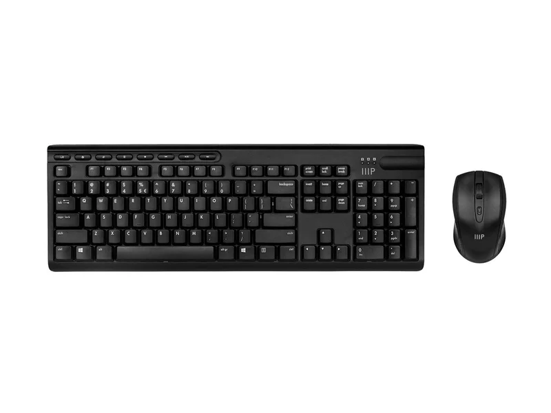 Wireless Membrane Keyboard and Optical Mouse Combo