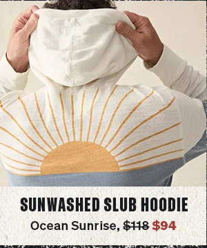 Sunwashed Slub Hoodie