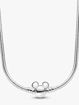 Disney Mickey Mouse Snake Chain Necklace