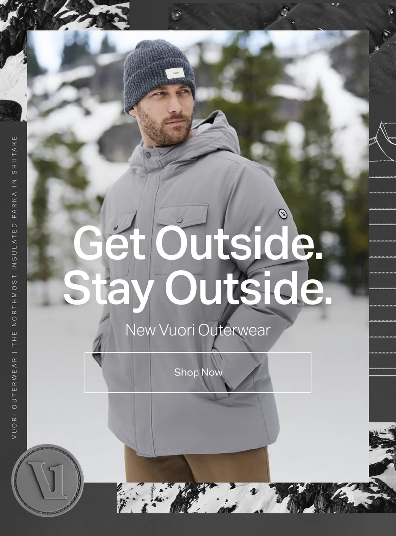 Get Outside. Stay Outside.