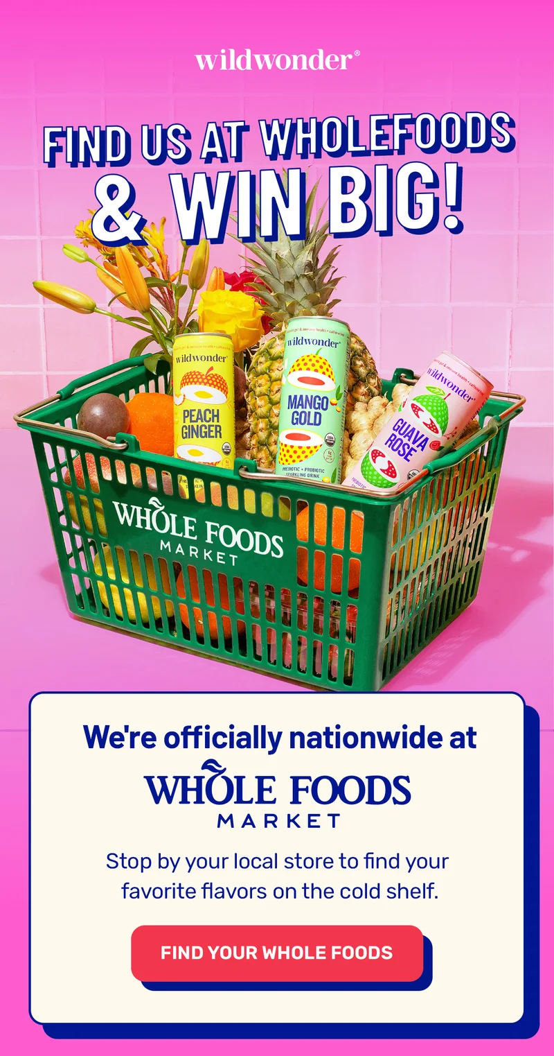Nationwide at Whole Foods!!
