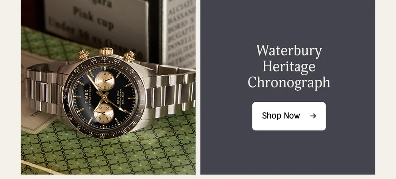 Waterbury Heritage Chronograph | Shop Now