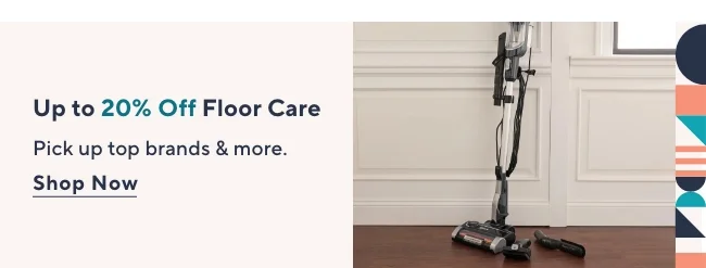 Floor care sale