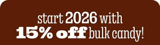 15% OFF BULK CANDY