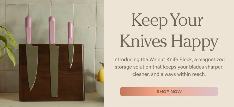 Walnut Knife Block - Shop Now
