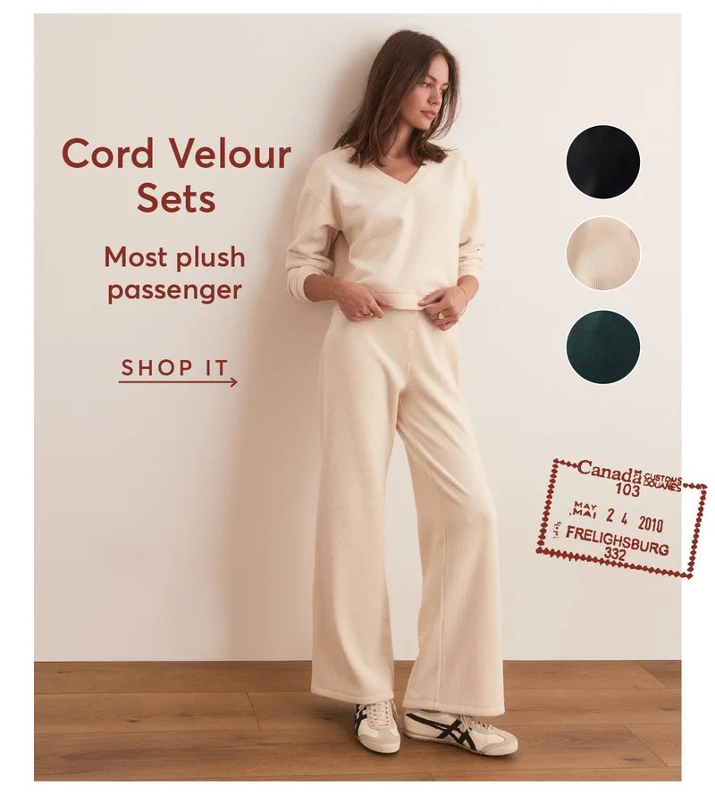 Cord Velour