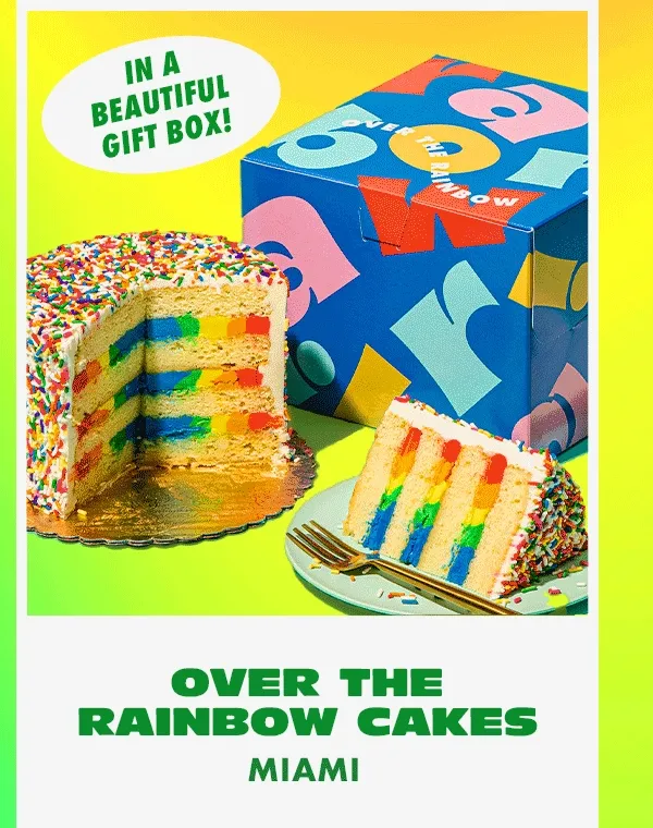 Over The Rainbow Cake