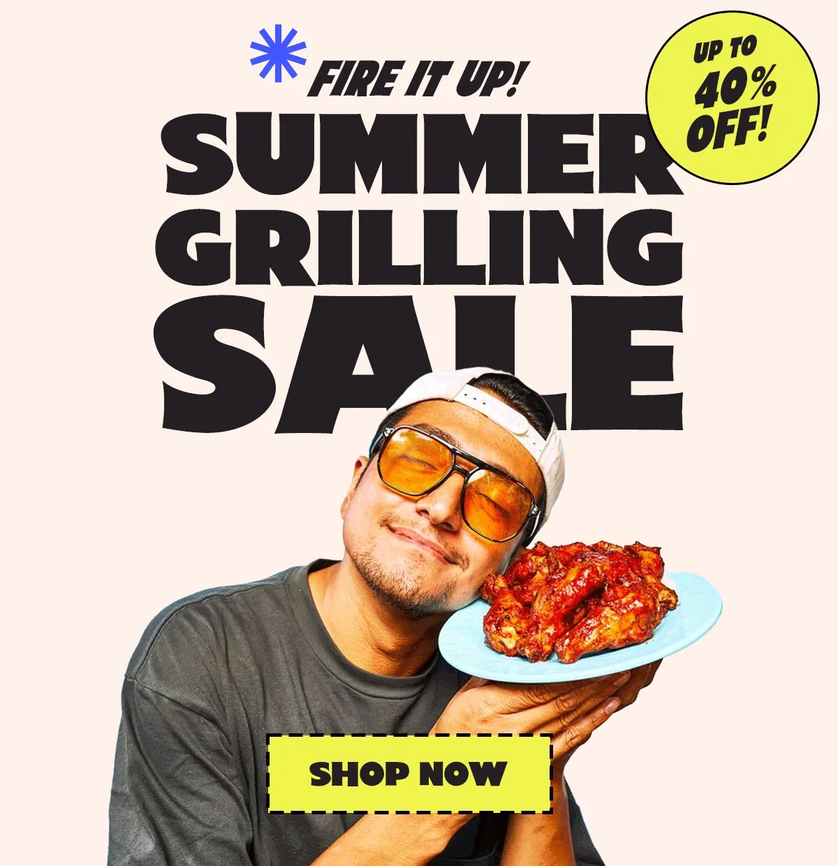 Grill Sale 40% Off