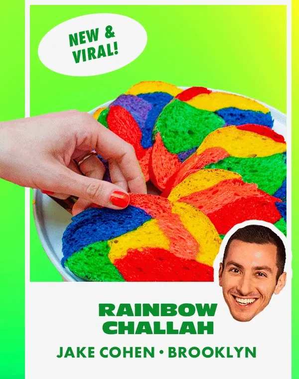 Rainbow Challah