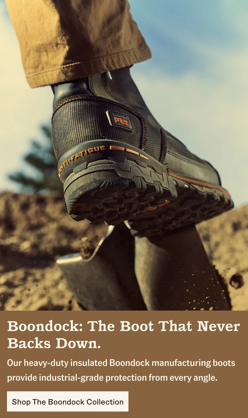 Boondock: The Boot That Never Backs Down. Shop The Boondock Collection.