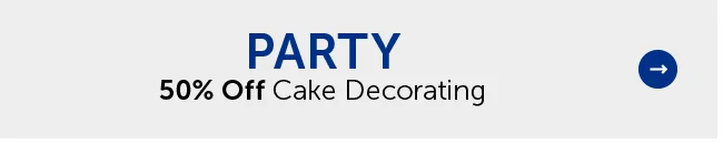 Party - 50% Off Cake Decorating