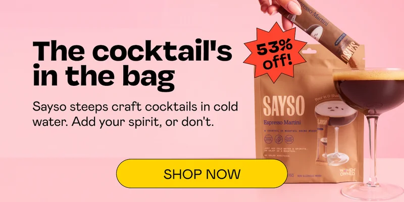 The cocktail's in the bag | SHOP NOW