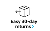 Easy 30-day return