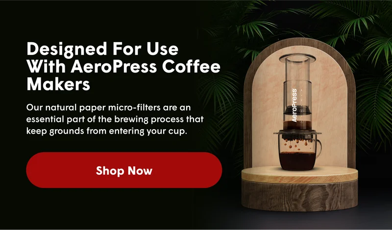 Designed for use with AeroPress coffee makers