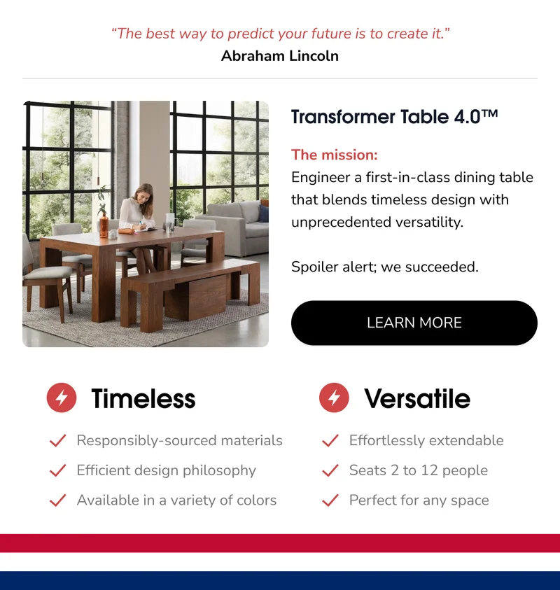 Transformer Table 4.0