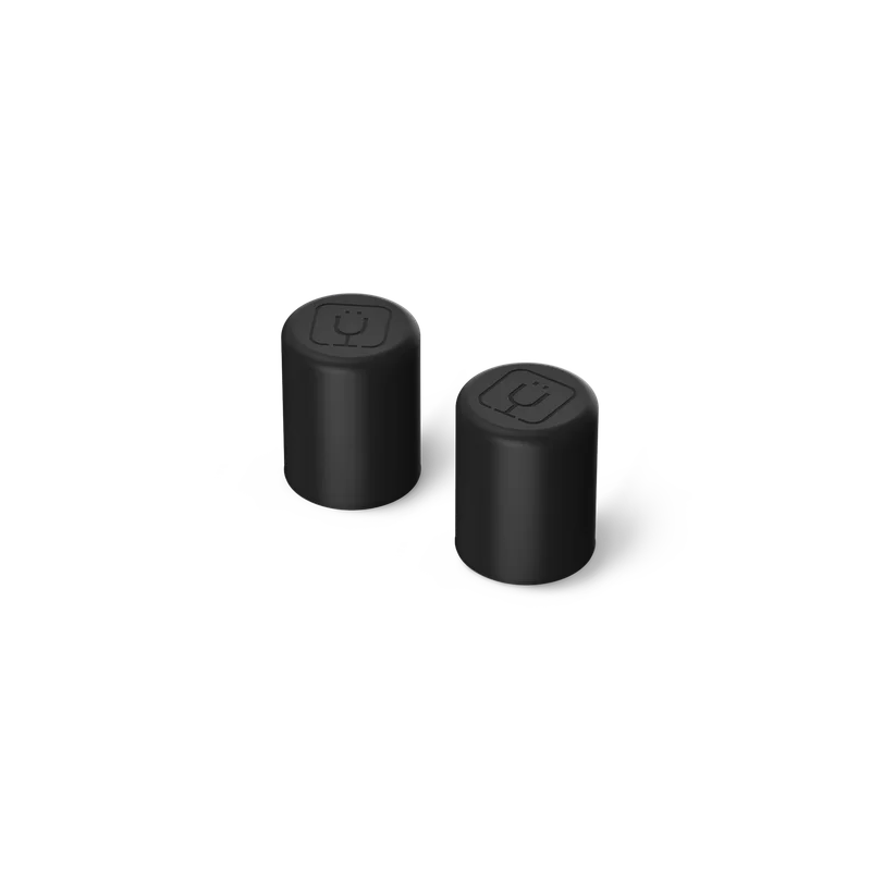 Magnetic Straw Cover | Black