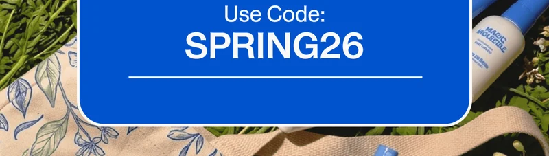 Use code: SPRING26