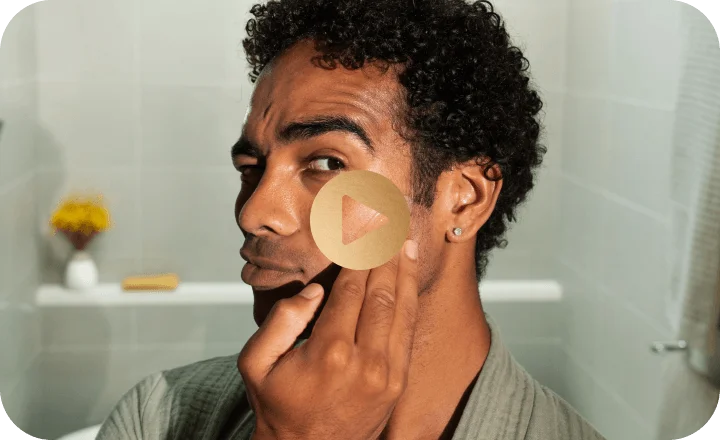Shave Your Face for a Stubble Look